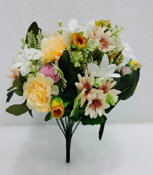 Tiny Flower Rose/Daisy/Mum/Orchid Bunch x13